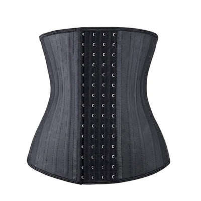 Steel bone latex waist trainer belly slimming